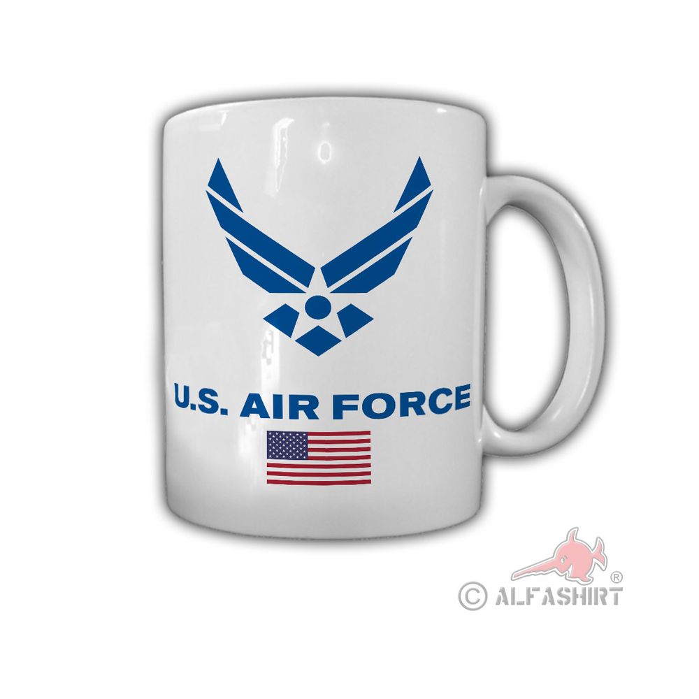 Tasse USAF United States Air Force Amerika Schwingen Flügel USA Luftwaffe #30126