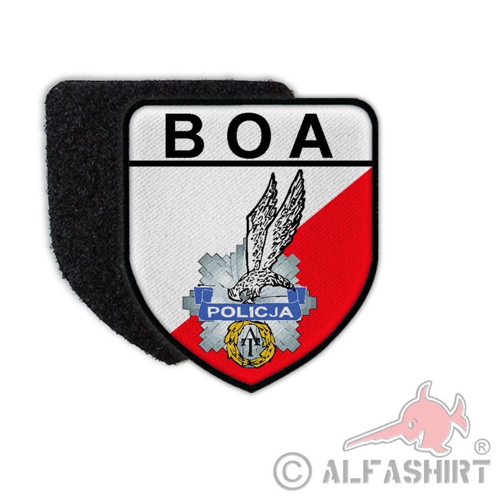Patch BOA Biuro Operacji Antyterrorystycznych Polen KGP Polizei Einheit #34112