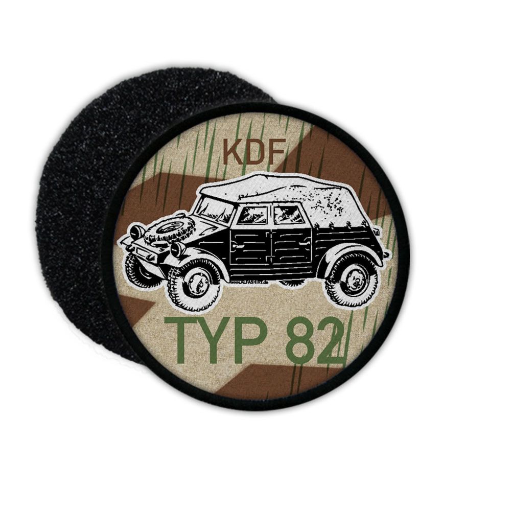 Patch type 82 Kübel Kübelwagen Kdf Sprittertarn Camo Auto Oldtimer # 33943