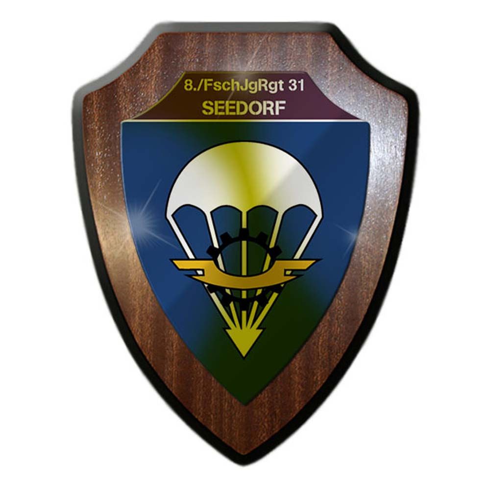 Wappenschild 8 Fallschirmjägerregiment 31 FschJgRgt Seedorf Bundeswehr  #25038