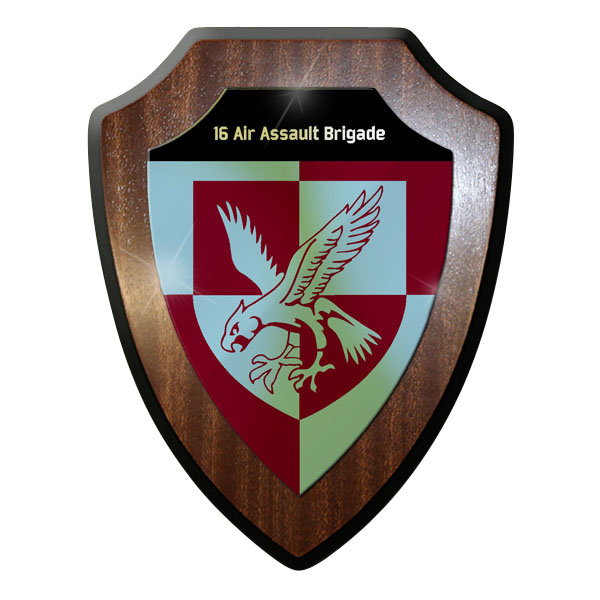 Wappenschild / Wandschild / Wappen - 16 Air Assault Brigade Infanterie #11695