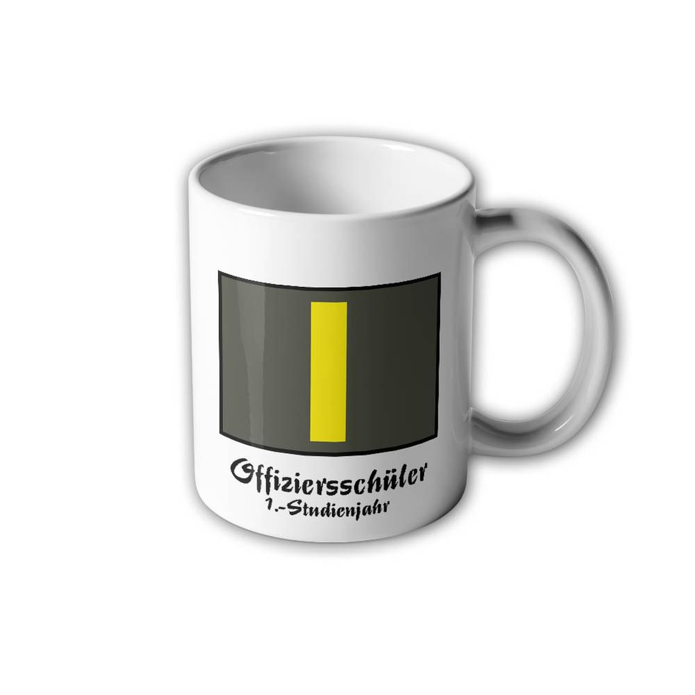 NVA UTV Offiziersschüler 1 Studienjahr Tasse Schüler Dienstgrad DDR #30508