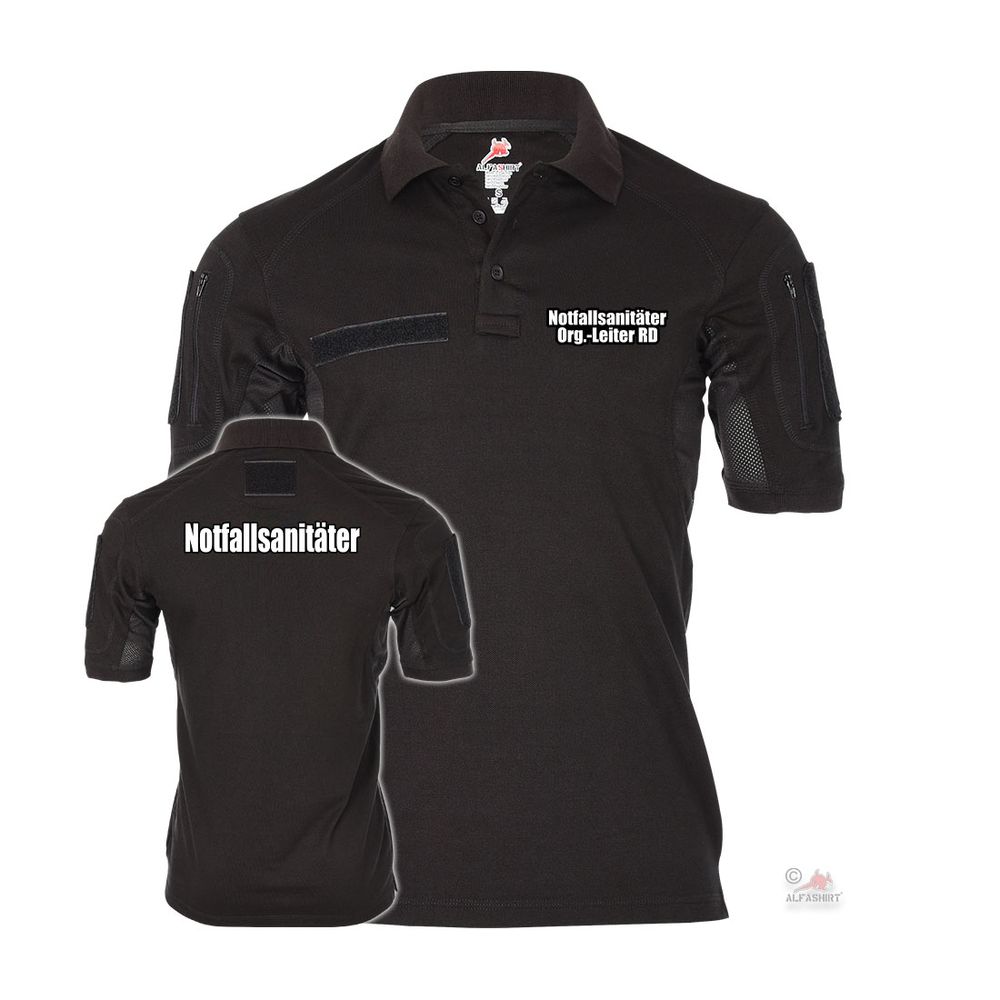Notfallsanitäter NotSan Org organisatorischer Leiter Tactical Poloshirt #44801