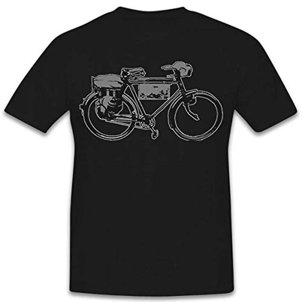 Wh Truppenrad Fahrrad Soldat Wk Deutschland Militär- T Shirt #9110