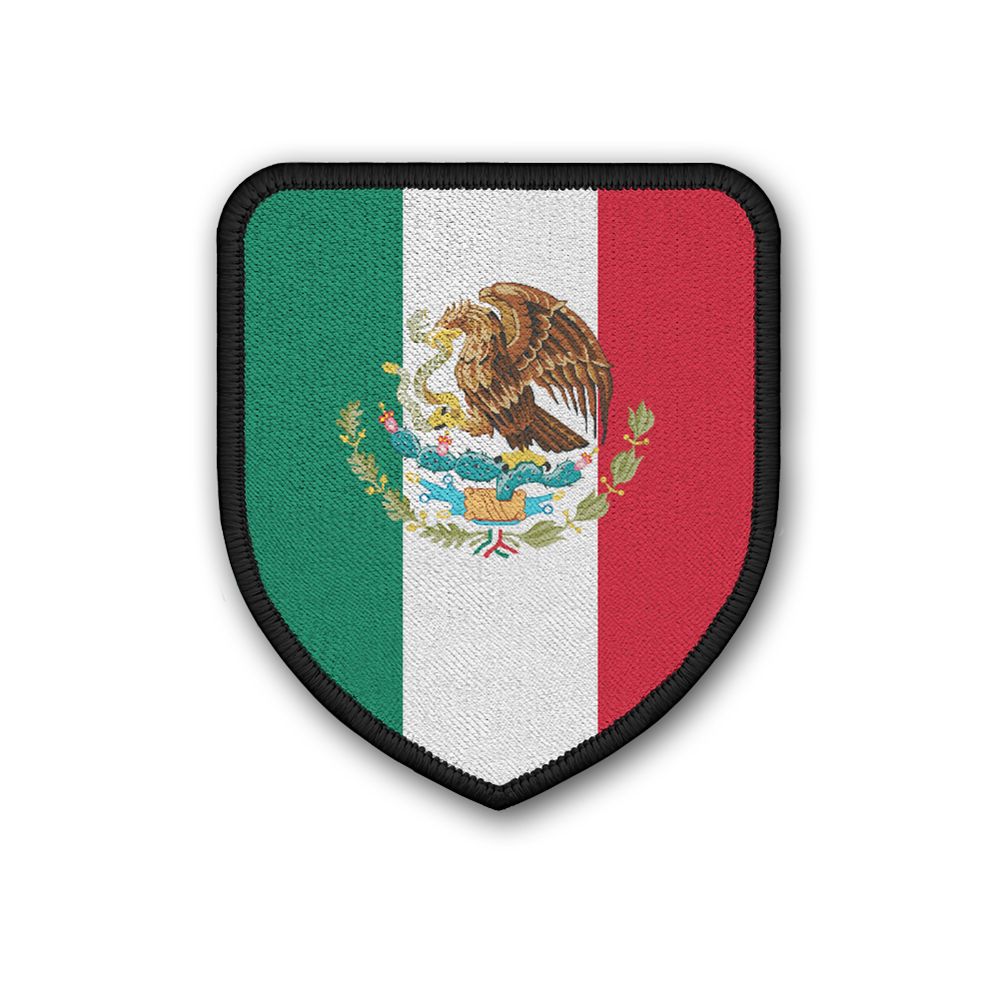 Patch Mexico Eagle National Flag Oak Leaf Flag Snake Peso Emblem #21934