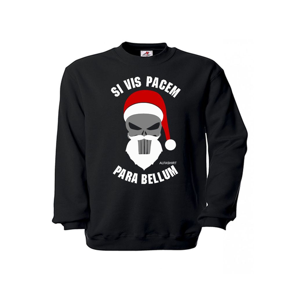 Pullover X-Mas SI VIS PACEM PARA BELLUM Weihnachts Pollover Weihnachten #32538