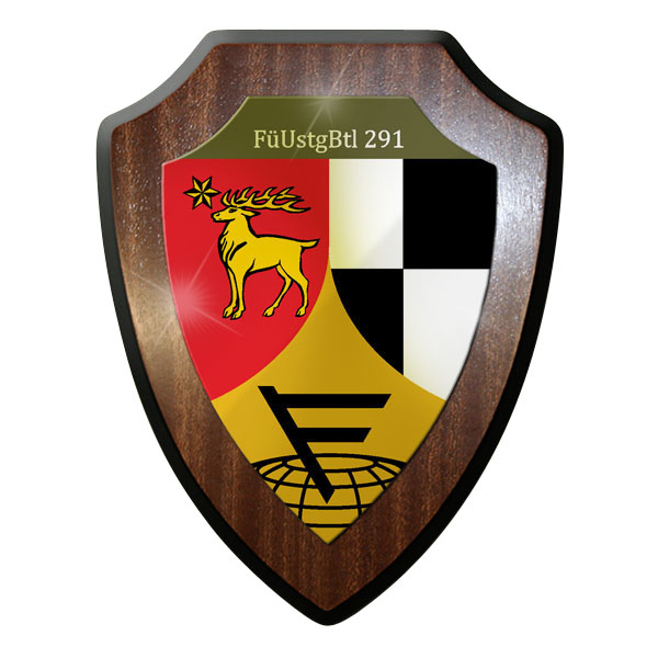 Wappenschild - FüUstgBtl Führungsunterstützungsbataillon 291 - #11729