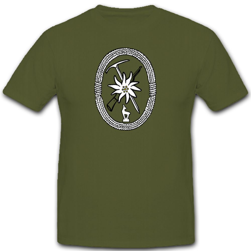 Gebirgsjäger Gebirgstruppe Infanterie Deutschland Österreich - T Shirt #5424
