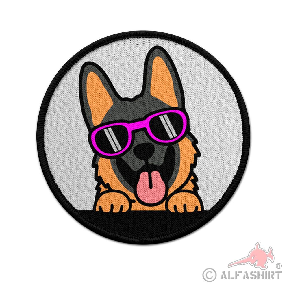 Patch Der tut nichts der will nur spielen Hund Schäferhund Geschirr #39759