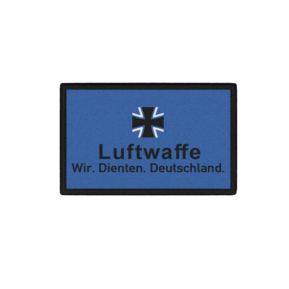 Patch Bundeswehr Luftwaffe LW BW Kreuz Wir dienen Deutschland Soldat #47310