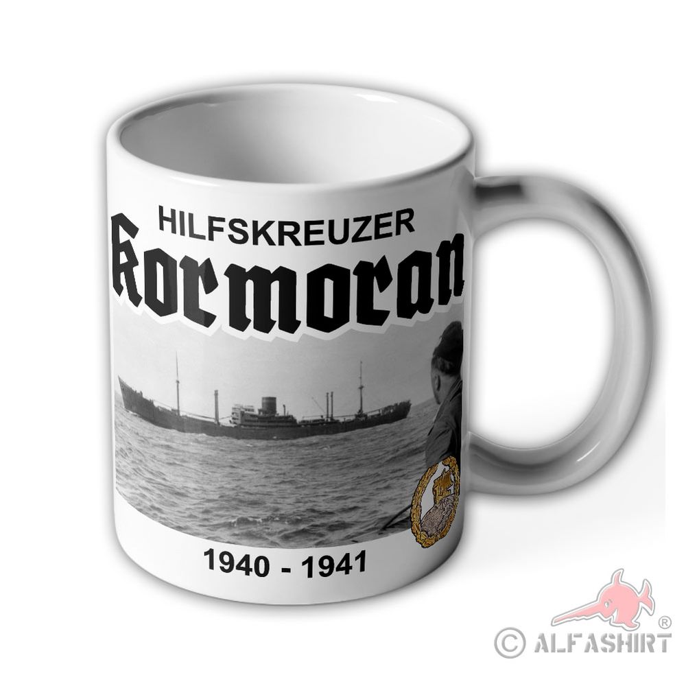 Cup auxiliary cruiser Kormoran commercial disruption cruiser 8 HSK #39240