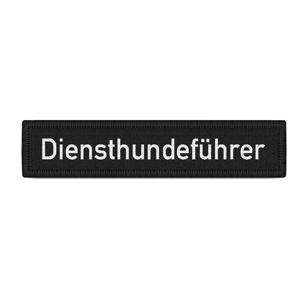 Diensthundeführer Sicherheitsdienst Diensthund DHF Namensschild Patch #26284