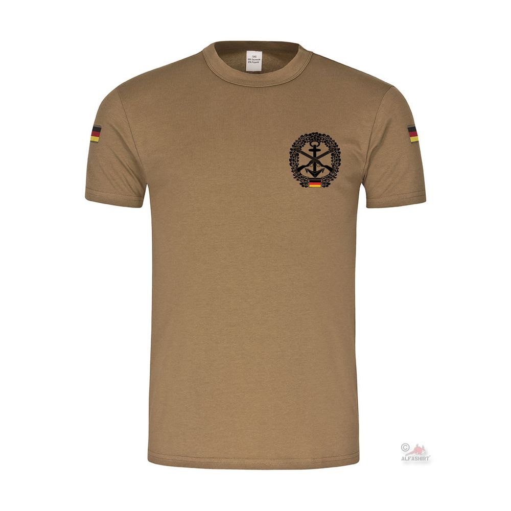 BW Tropic Marine Security WachBtl Beret Badge Bundeswehr T-Shirt # 41094