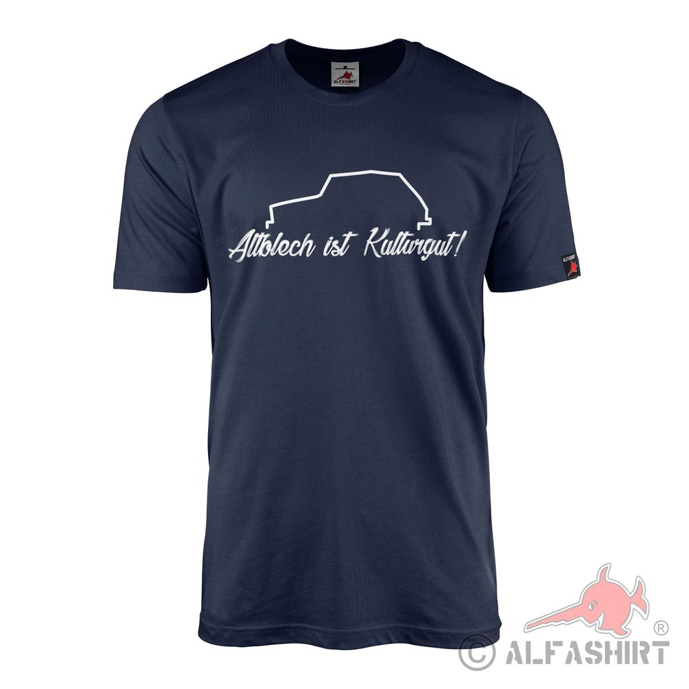 Old sheet metal car bucket 181 Bundeswehr fire brigade cultural asset T-Shirt #41514