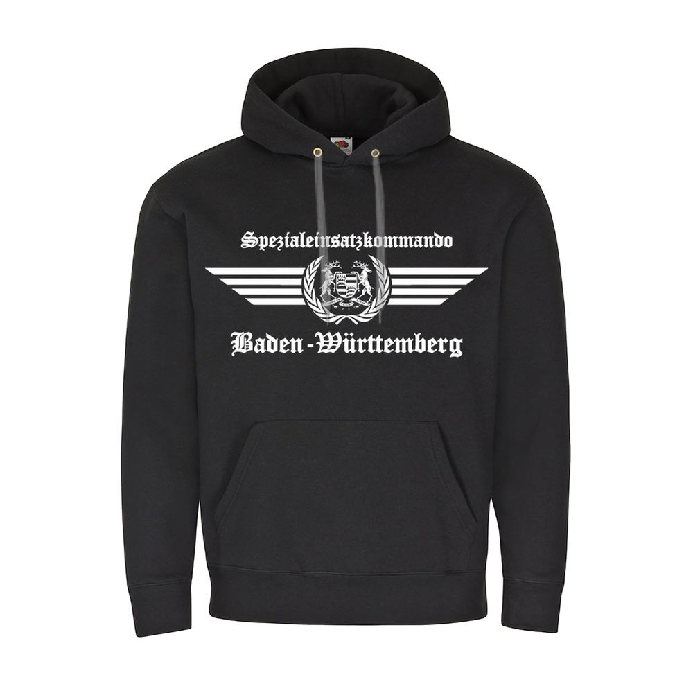 Hoodie SEK Baden-Württemberg Logo Spezialeinsatzkommando Bundes-Polizei  #24973