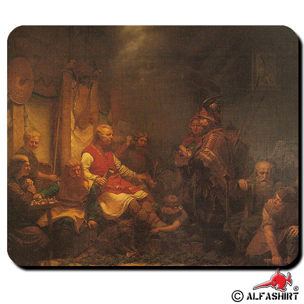 Ragnar Lodbrok Wikinger König Dänemark Legende Saga Völsungen Mauspad #16113 Ragnar Lodbrok Wikinger König Dänemark Legende Saga Völsungen Mauspad #16113