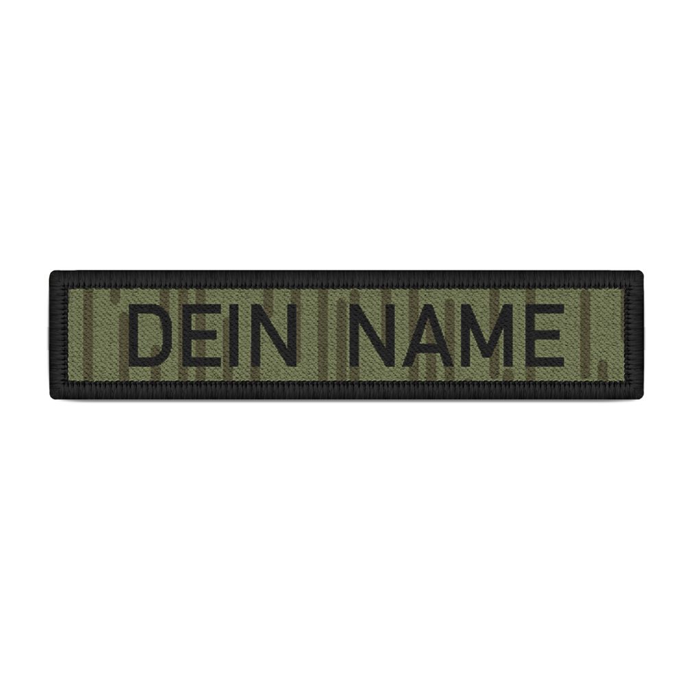 GDR NVA name plate patch with name Strichtarn Nationale Volksarmee # 36365
