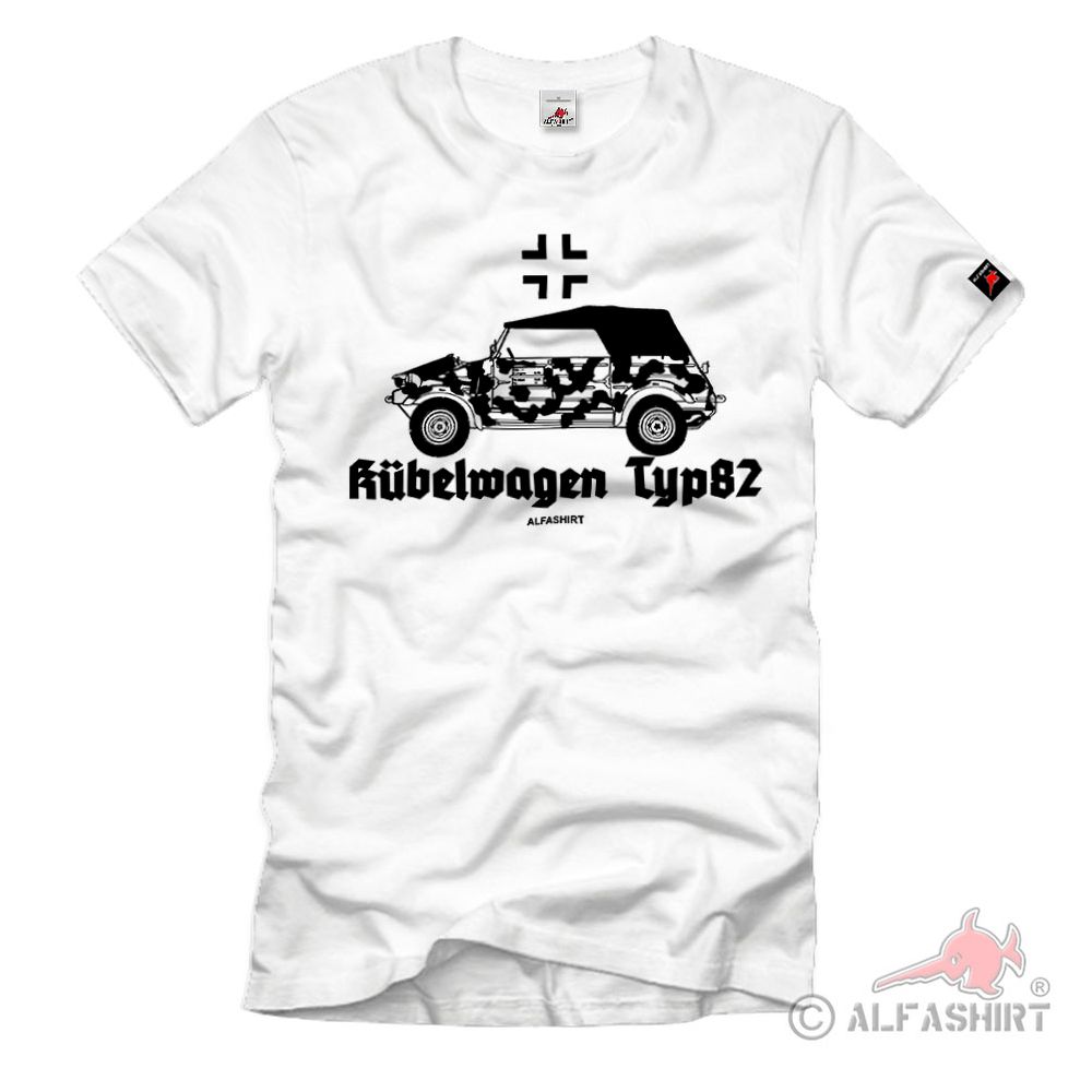 Kübelwagen Typ82 Kübel kdf Motor Getriebe Sperrdifferential Achse T-Shirt#33095