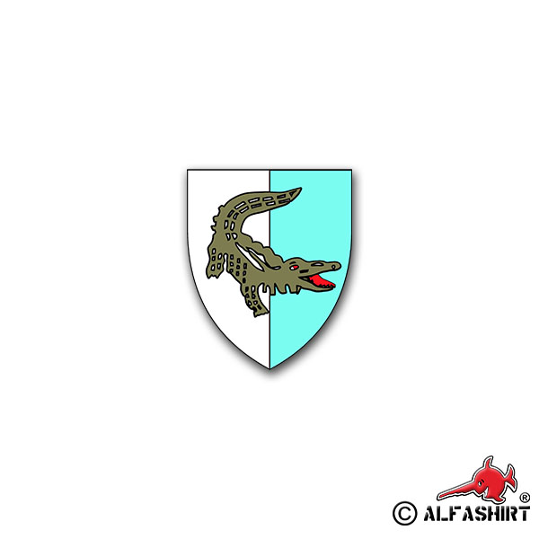 Sticker PzGrenBtl 313 Panzer Grenadier Battalion Army BW 7x6cm A1306