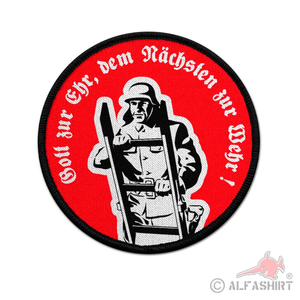 Patch Freiwillige Feuerwehr Veteran Gott zur Ehr, dem Nächsten zur Wehr #40154