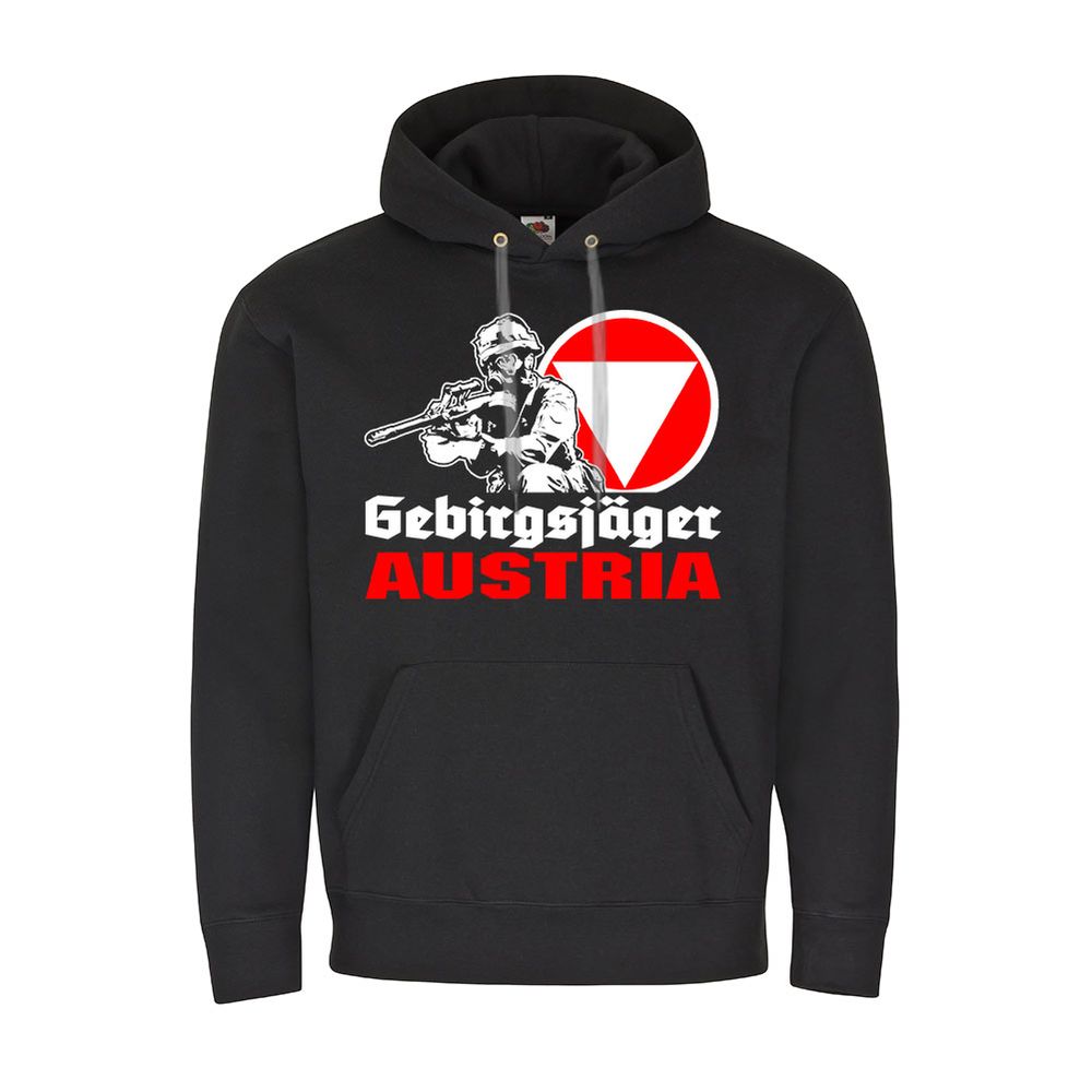 Mountain Hunter Austria Bundesheer Alpen K & K Hoodie # 19086