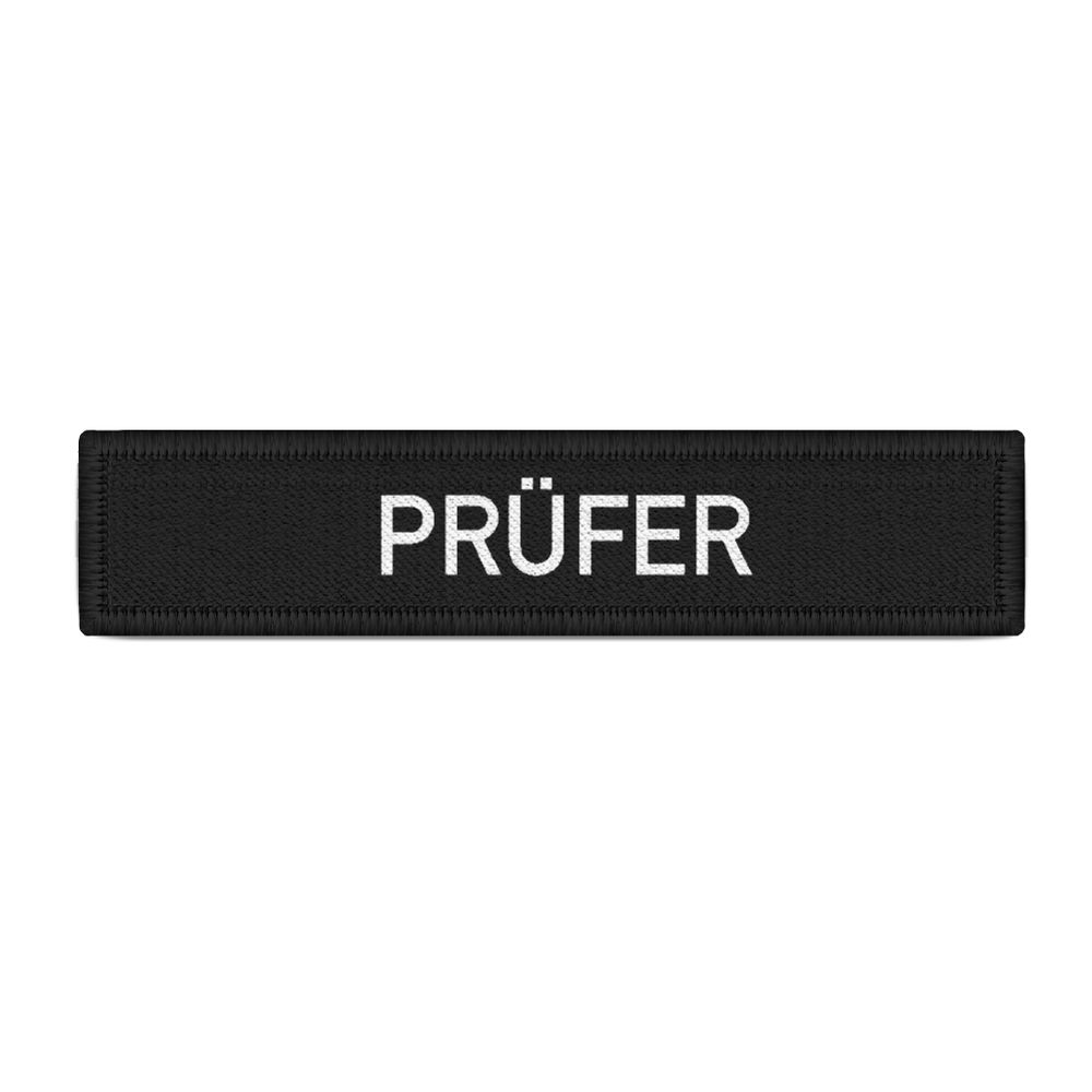 Namenspatch Prüfer Techniker Mechaniker Ausbilder Handwerker Aufnäher #27228