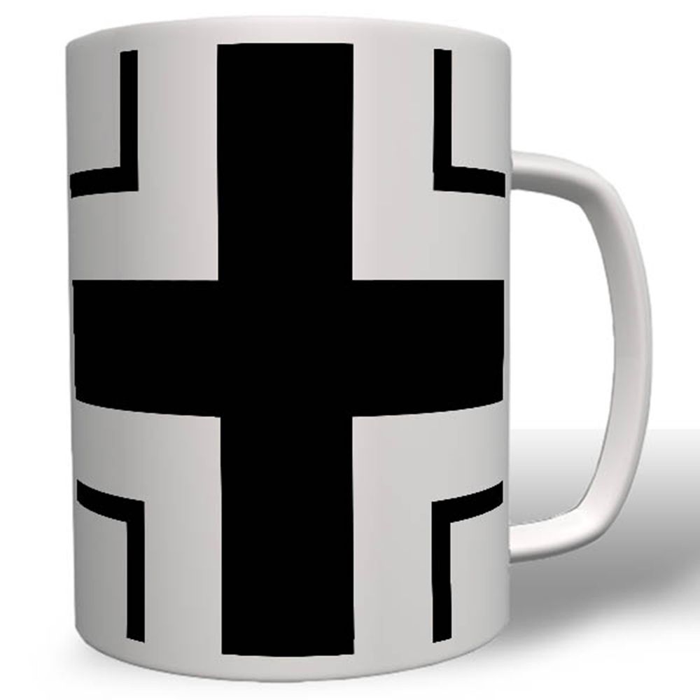 Balkenkreuz Panzer Marine Army Bundeswehr Symbol Wappen Cup # 16489