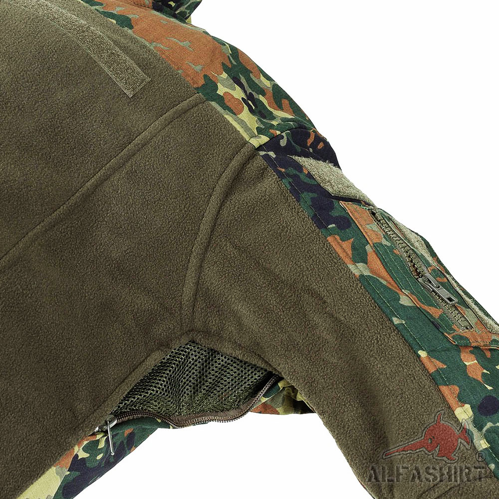 Flecktarn Combat Fleece Jacket Bundeswehr BW Soldier Reservist #40917