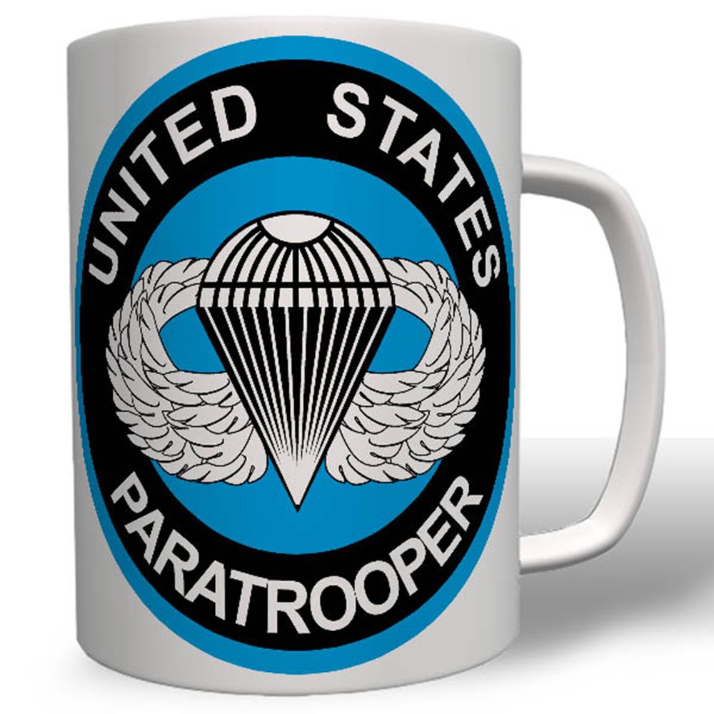 US Paratrooper United States Airborne America America USA Coat of Arms Mug # 16647