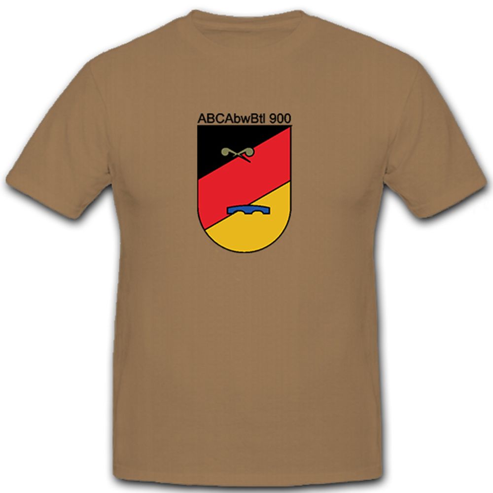ABCAbwBtl 900 Abwehr Bataillon Bundeswehr Bund Bw Wappen - T Shirt #12083