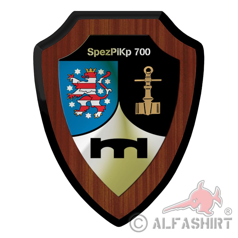 Wappenschild SpezPiKp Spezial Pionierkompanie 700 Tautenhain Zweibrücken #43624