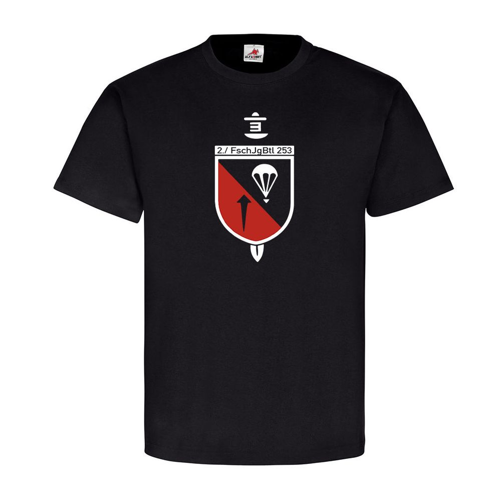 2 FschJgBtl 253 Fallschirmjägerkompanie Nagold Fallschirmjäger  T-Shirt#23765