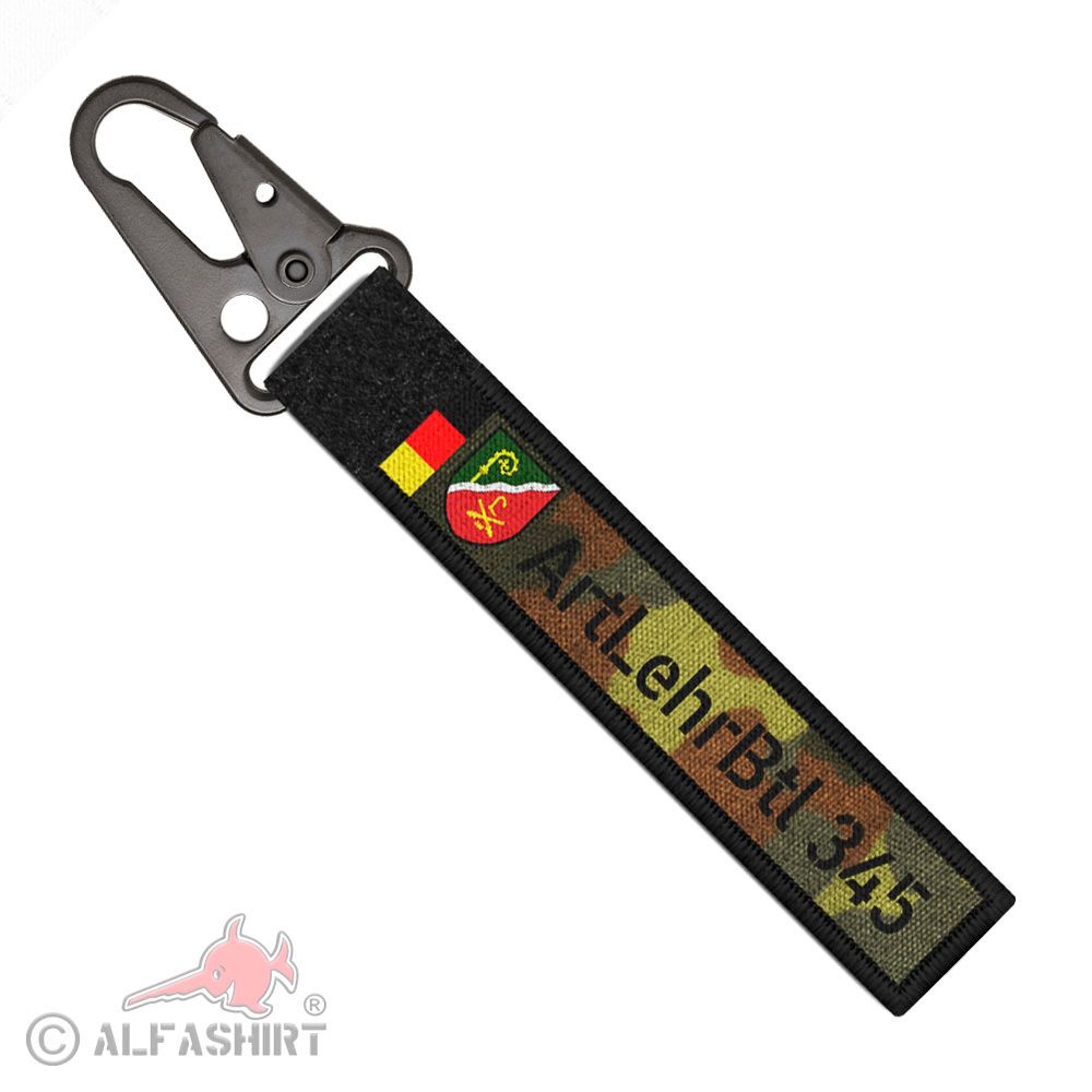 Tactical key chain ArtLehrBtl 345 Artillery Training Battalion BW # 38054