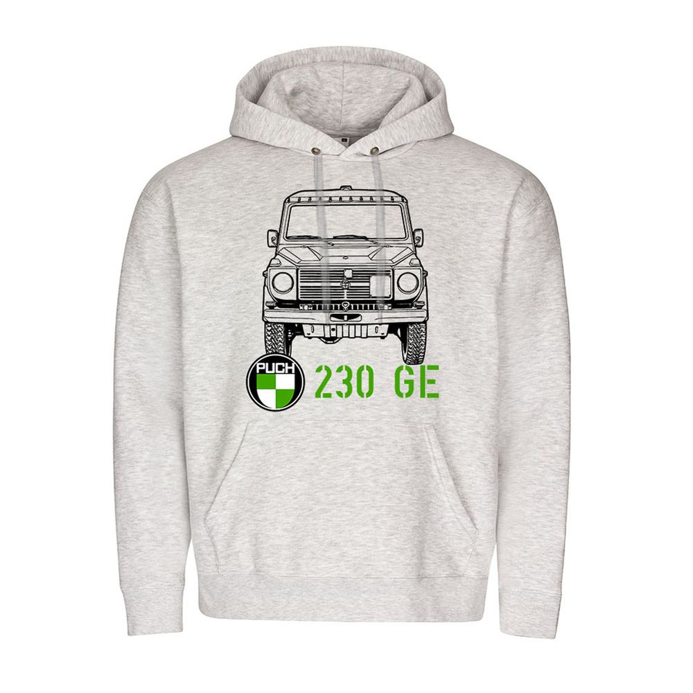 Puch 230GE SUV Bundesheer Pw 8 Pl gl 4x4 Geländewagen Kapuzenpullover #23180