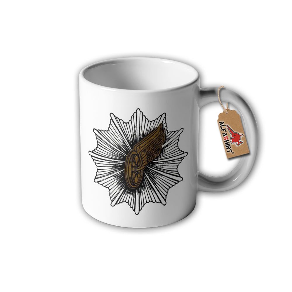 Cup railway police Bundesbahn Flügelradstern Bundesadlerstern office # 31607
