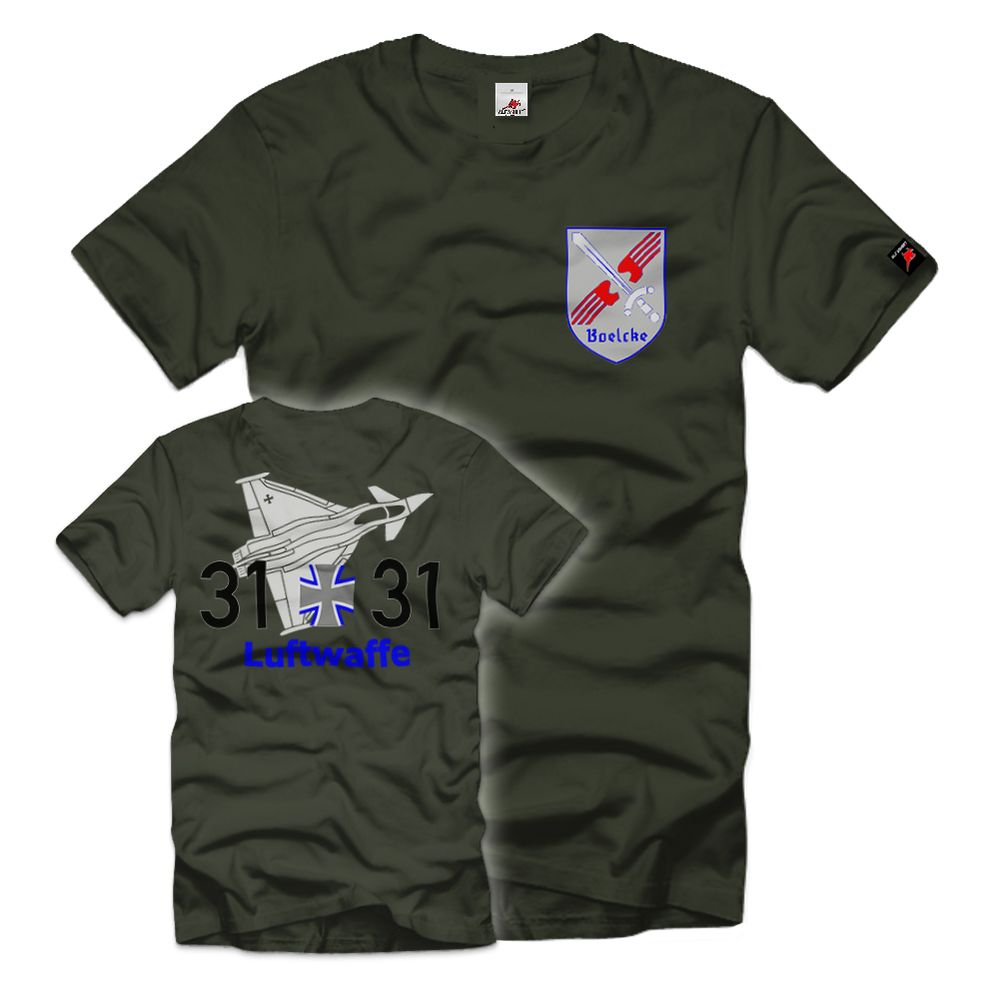 Luftwaffe 31 Air Base Nörvenich Military Airfield Squadron 31 T Shirt # 34049
