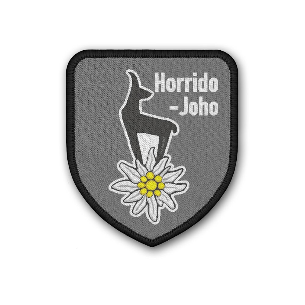 Patch Horrido – Joho Gams Alpen Edelweiss Gebirgs-Jäger Bundeswehr  #23767