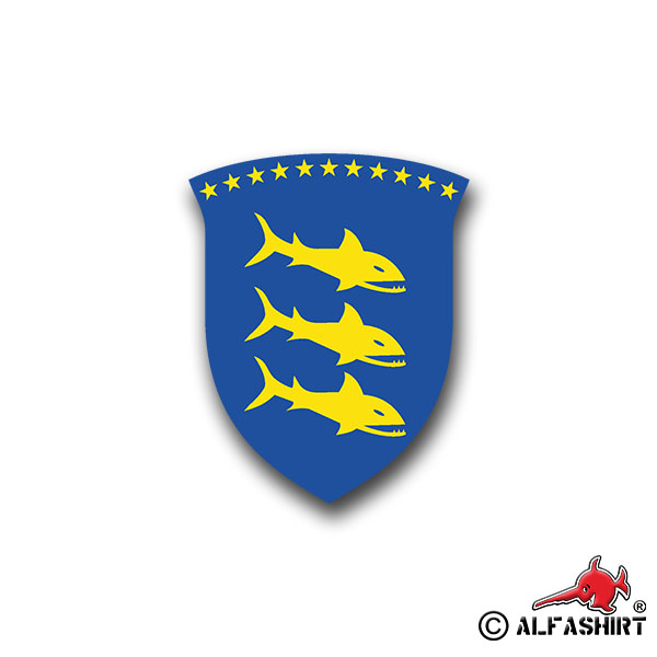 Sticker Destroyer 6 Z6 German Navy D180 Identification Class 7x6cm A1447