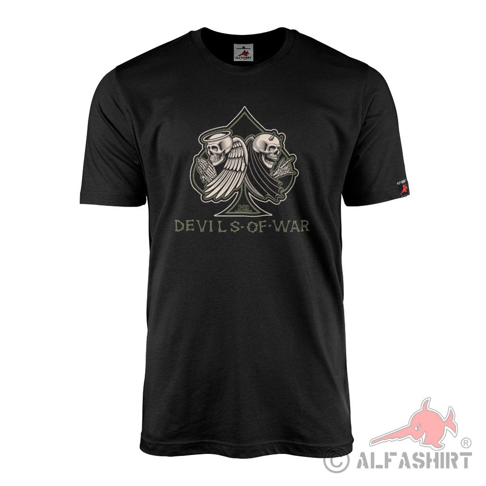 Devils of War Unforgettable Devil Military T-Shirt#43590