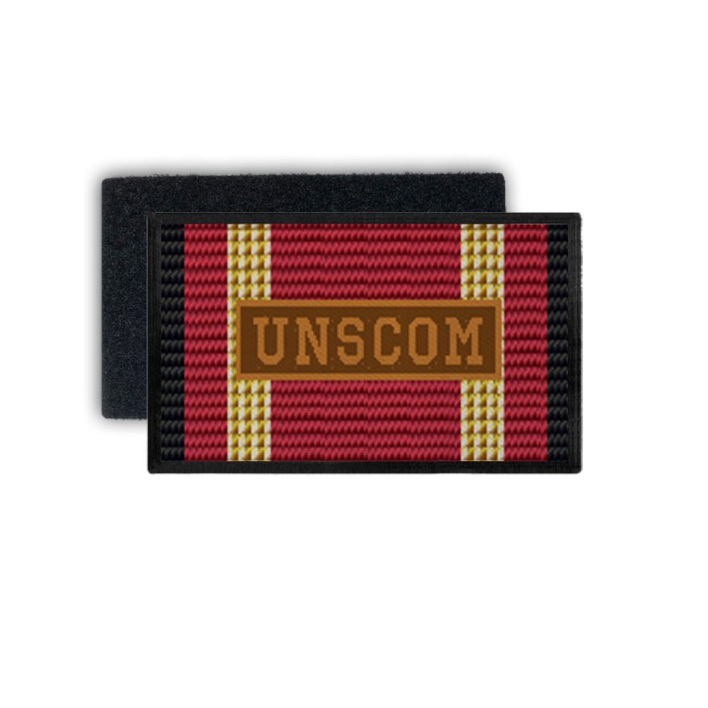 Einsatzbandschnallen UNSCOM Patch Militär BW Special Comission Irak #33802