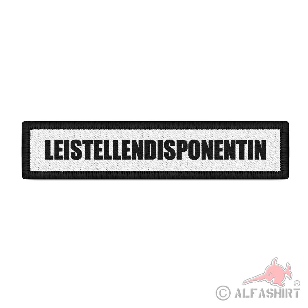 Patch Leistellendisponentin Leitstelle Notruf Koordinierung Beruf Aufnäher#40375