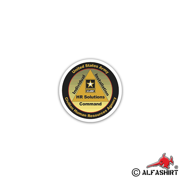 Sticker Civilian Human Resources Agency CPAC Conservative 7x7cm A2474