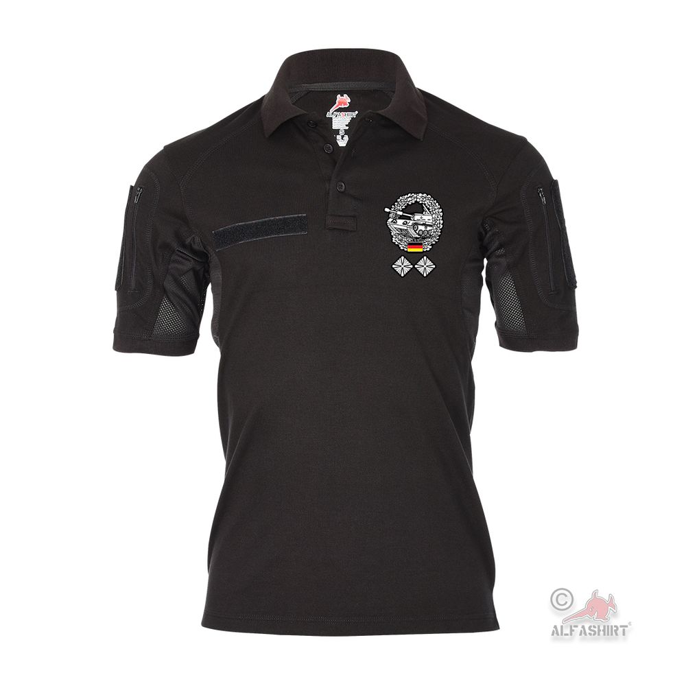Tactical Polo Panzer Oberleutnant OLt Bundeswehr Tank Battalion #42201 Tactical Polo Panzer Oberleutnant OLt Bundeswehr Tank Battalion #42201