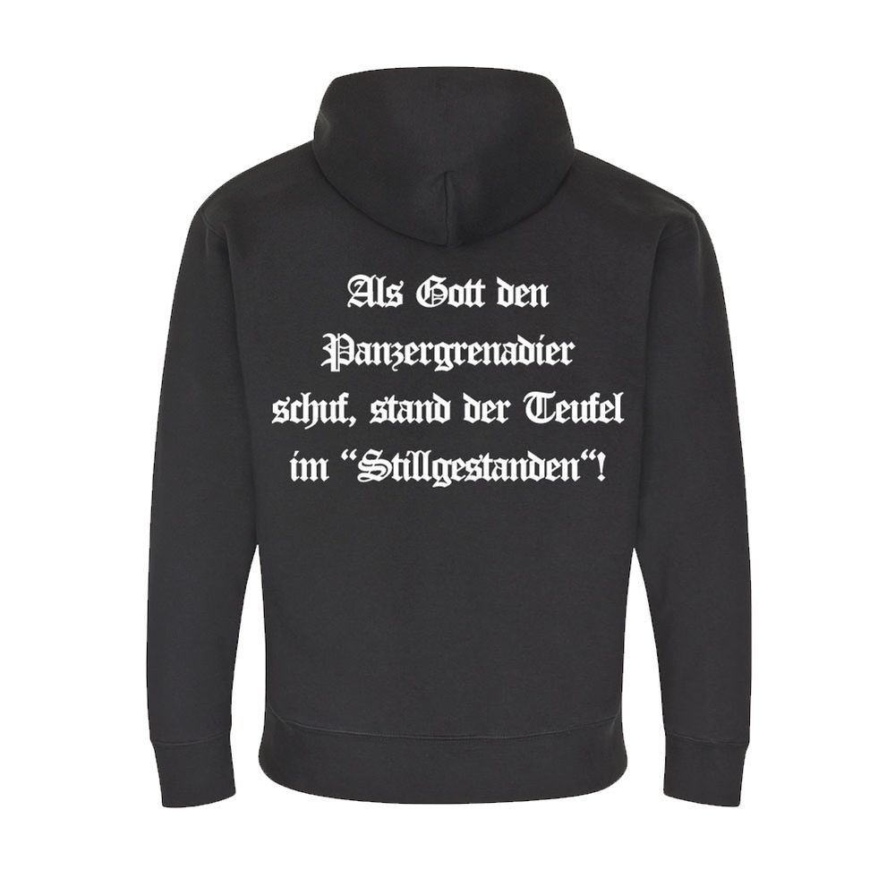 Panzergrenadier Bundeswehr PzGren Barettabzeichen Grenni Kapuzenpullover #12705