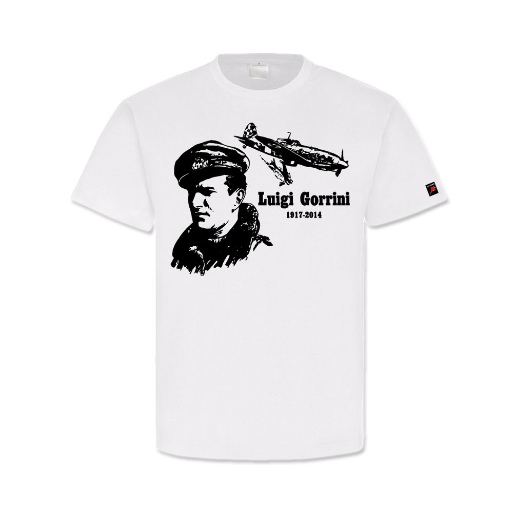 Luigi Gorrini erfolgreichster italienischer Jagdflieger WK2 - T Shirt #13766