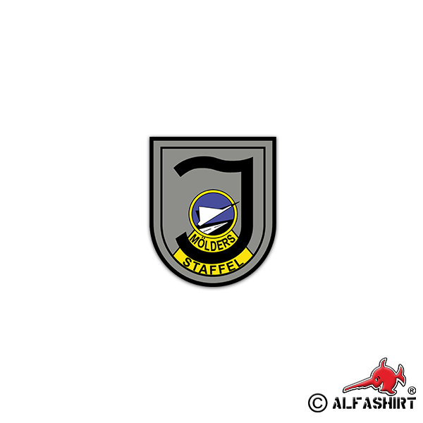 Sticker JG 74 Inststaffel Jagdgeschwader Mölder BW LW 6x7cm # A2327
