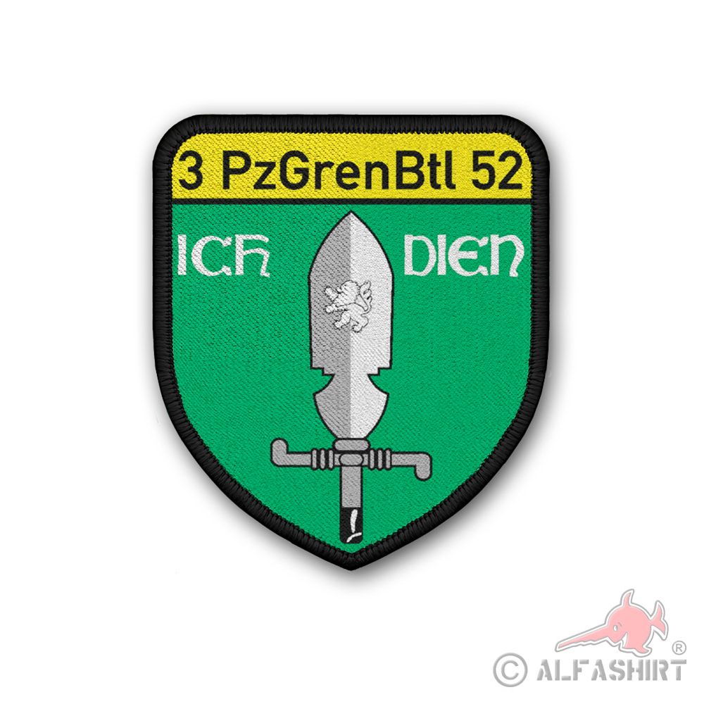Patch 3 company PzGrenBtl 52 Rothenburg Grenni Bundeswehr badge #39048