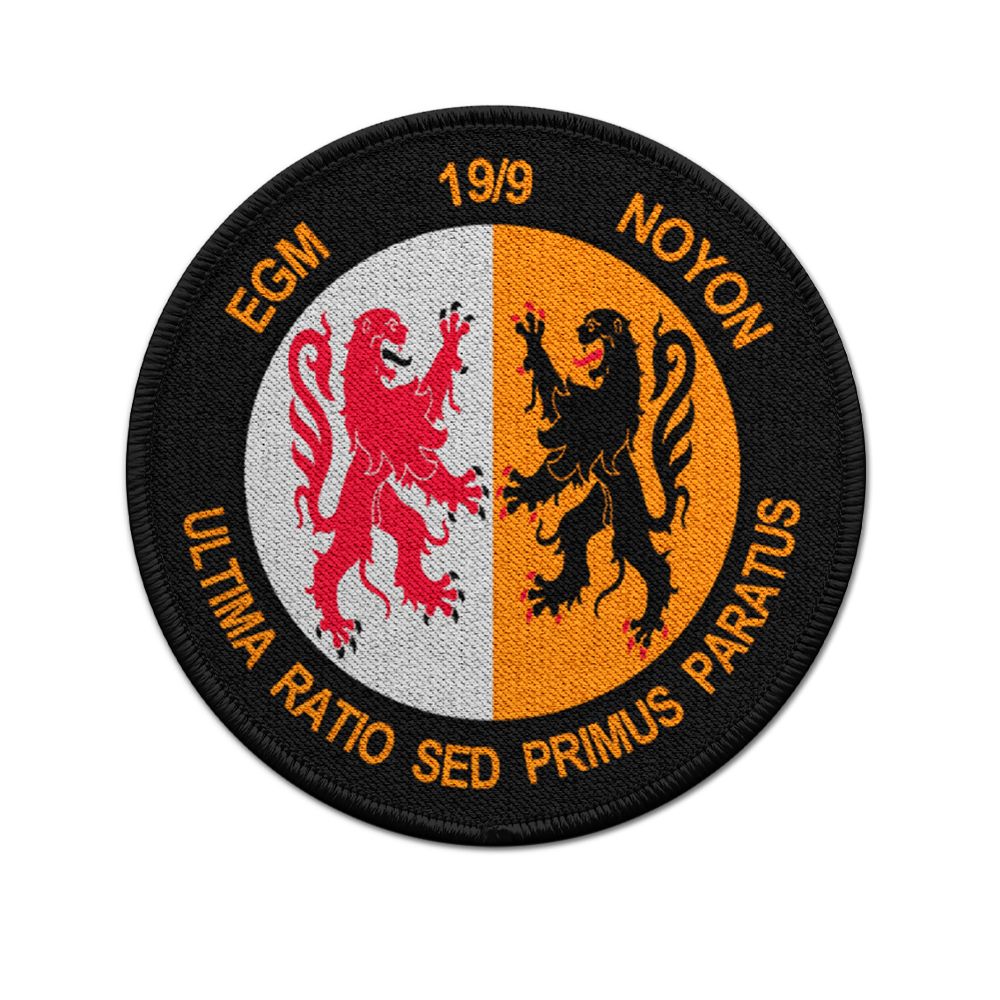 Patch EGM 19-9 Escadron de Gendarmerie Mobile Noyon Frankreich Aufnäher#33975
