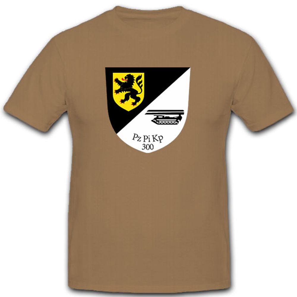 PzPiKp 300 Panzerpionierkompanie 300 Bundeswehr Heer Heidenheim - T Shirt #8086