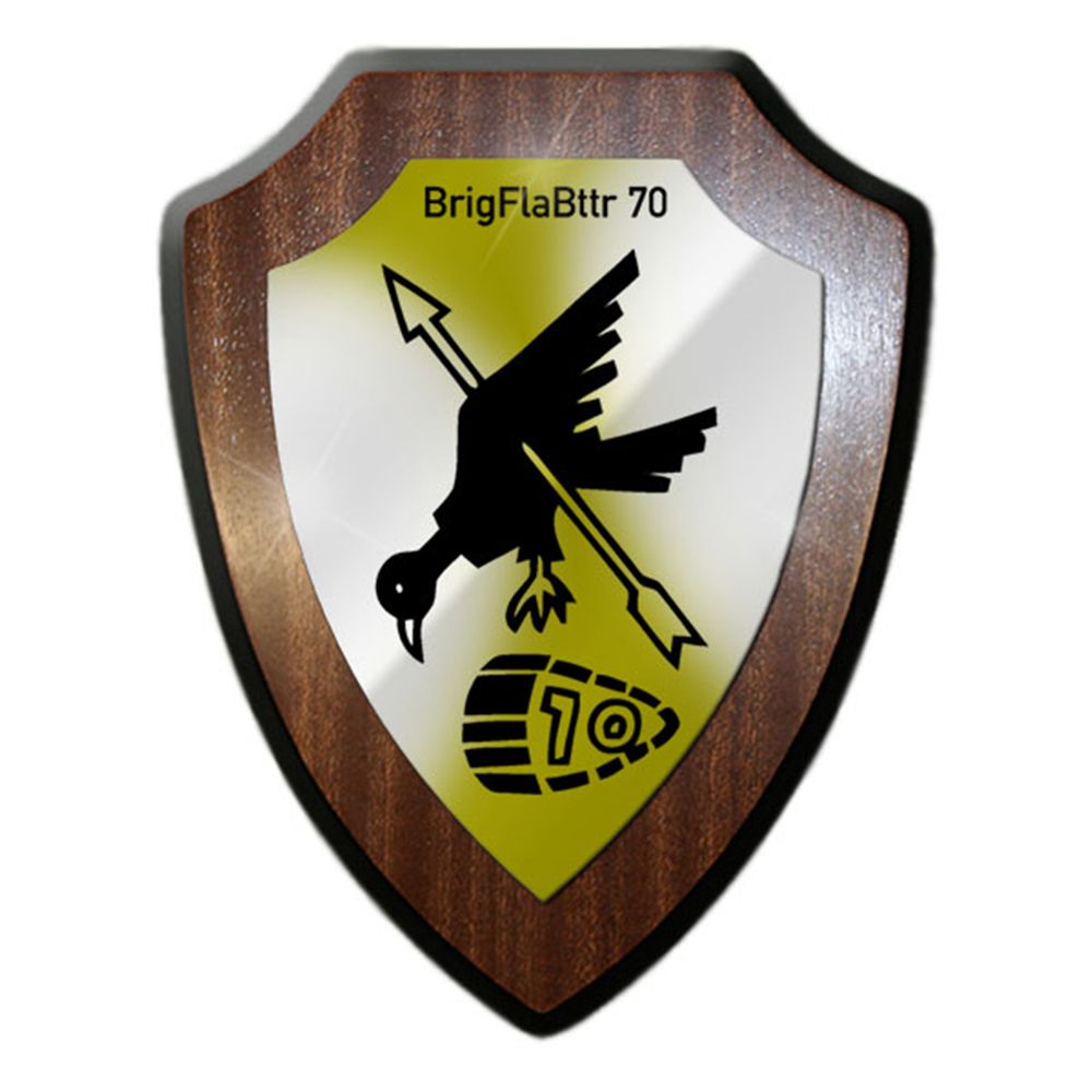 Wappenschild -BrigFlaBttr 70_Brigadeflugabwehrbatterie Flak Bundeswehr #14366